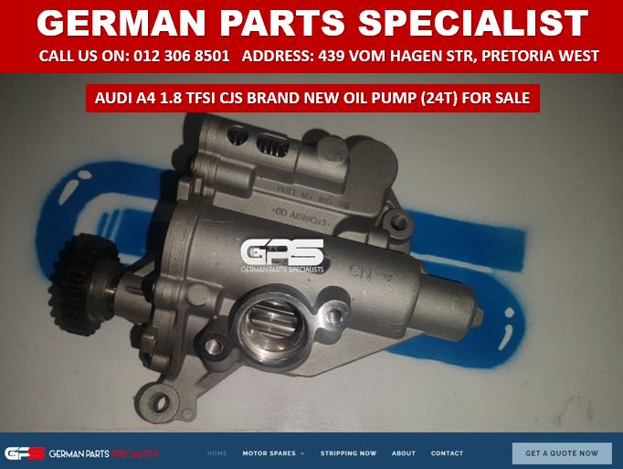 AUDI A4 1.8 TFSI CJS BRAND NEW OIL PUMPS (24T) FOR SALE - Private Seller AUDI A4 1.8 TFSI CJS BRAND NEW OIL PUMPS (24T) FOR SALE - Private Seller