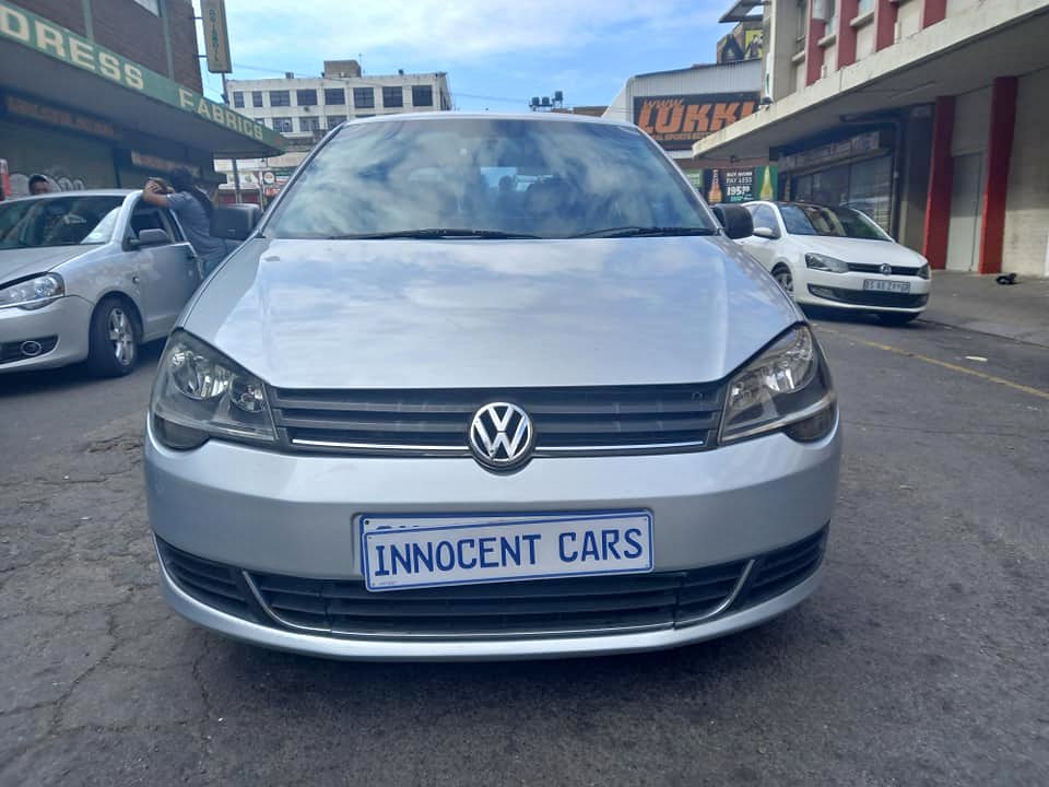 2014 VW POLO VIVO 1.4 PETROL, MANUAL TRANSMISSION, SILVER COLOUR