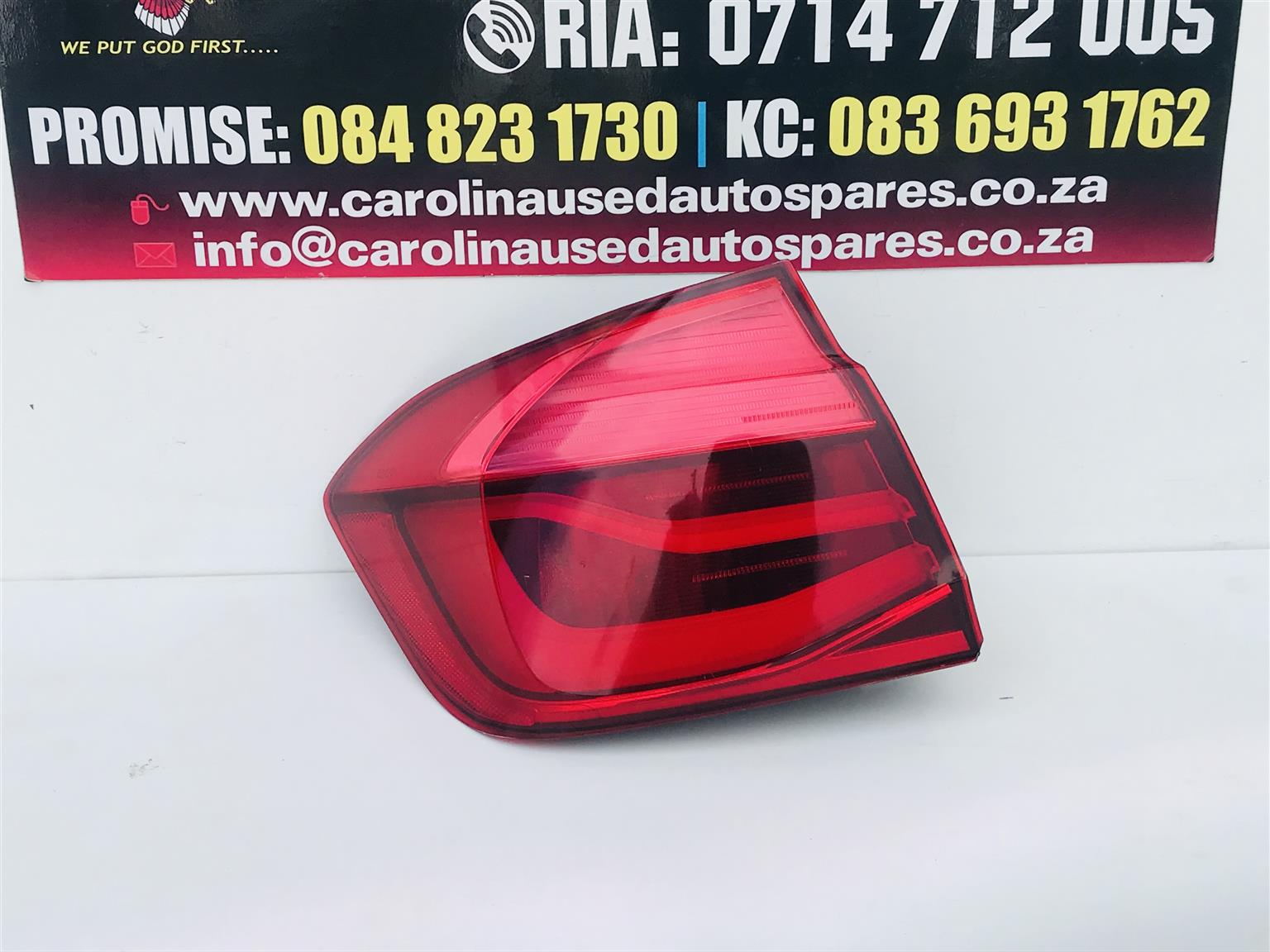 BMW F30 MSport 330i left side outer tail light - Private Seller BMW F30 MSport 330i left side outer tail light - Private Seller