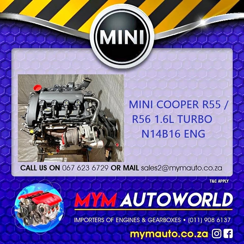 MINI COOPER R55 / R56 1.6L TURBO N14B16 USED IMPORTED ENGINE - Private Seller