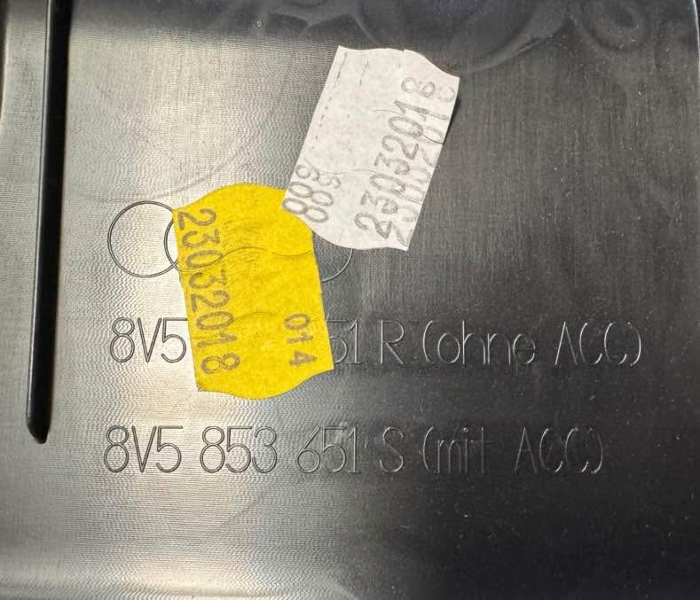 Audi-Rs3-Quattro-8v-Front Grill  Audi Rs3 Grill - Private Seller