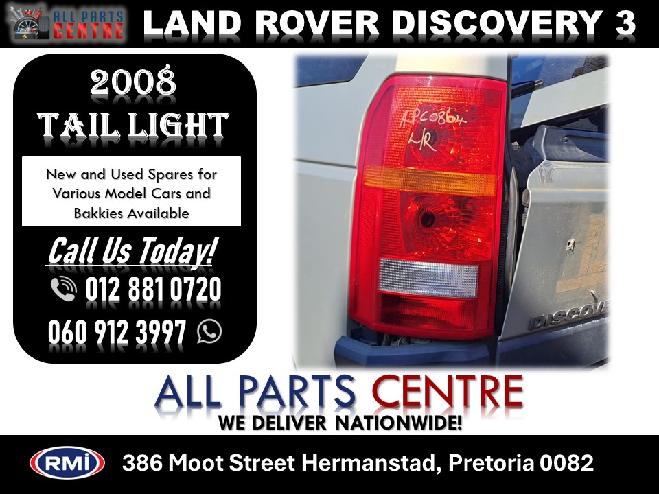 2008 Land Rover Discovery 3 tail light for sale 2008 Land Rover Discovery 3 tail light for sale