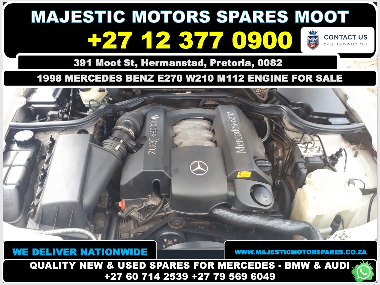 1998 Mercedes Benz E240 W210 used engine for sale