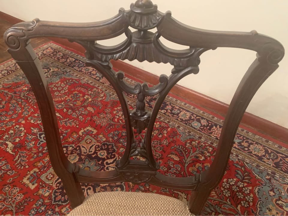 2 Antique nursing chairs