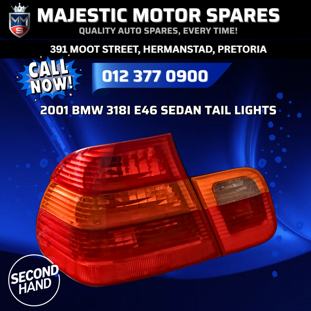 BMW 318i E46 Sedan Tail Lights for Sale - Private Seller BMW 318i E46 Sedan Tail Lights for Sale - Private Seller