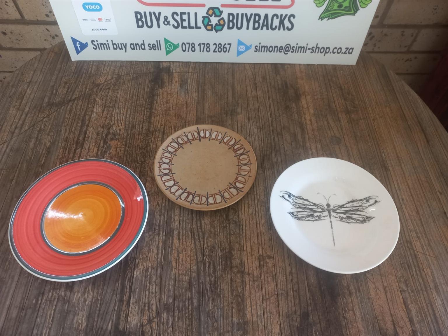 Diffrent plate glassware