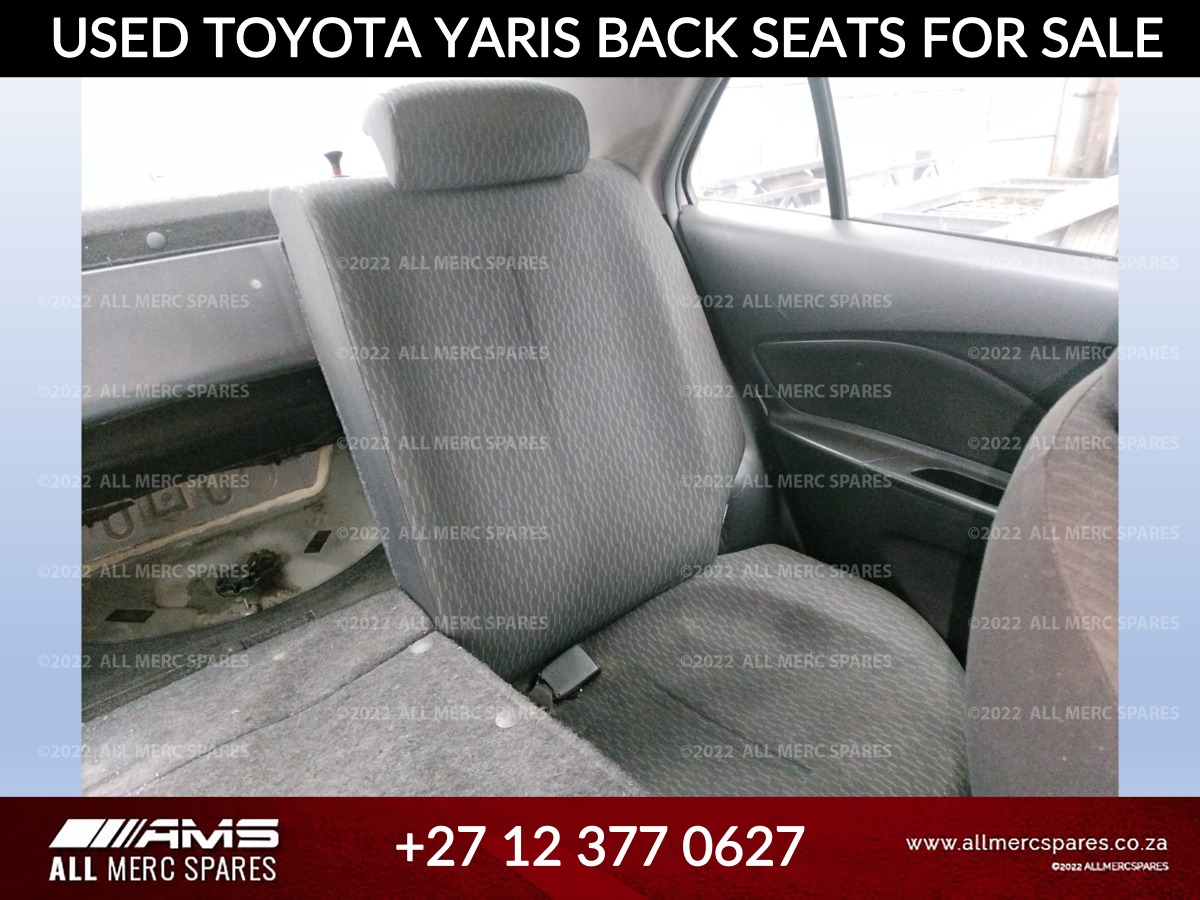 Used Toyota Yaris Back Seats for Sale - Private Seller Used Toyota Yaris Back Seats for Sale - Private Seller