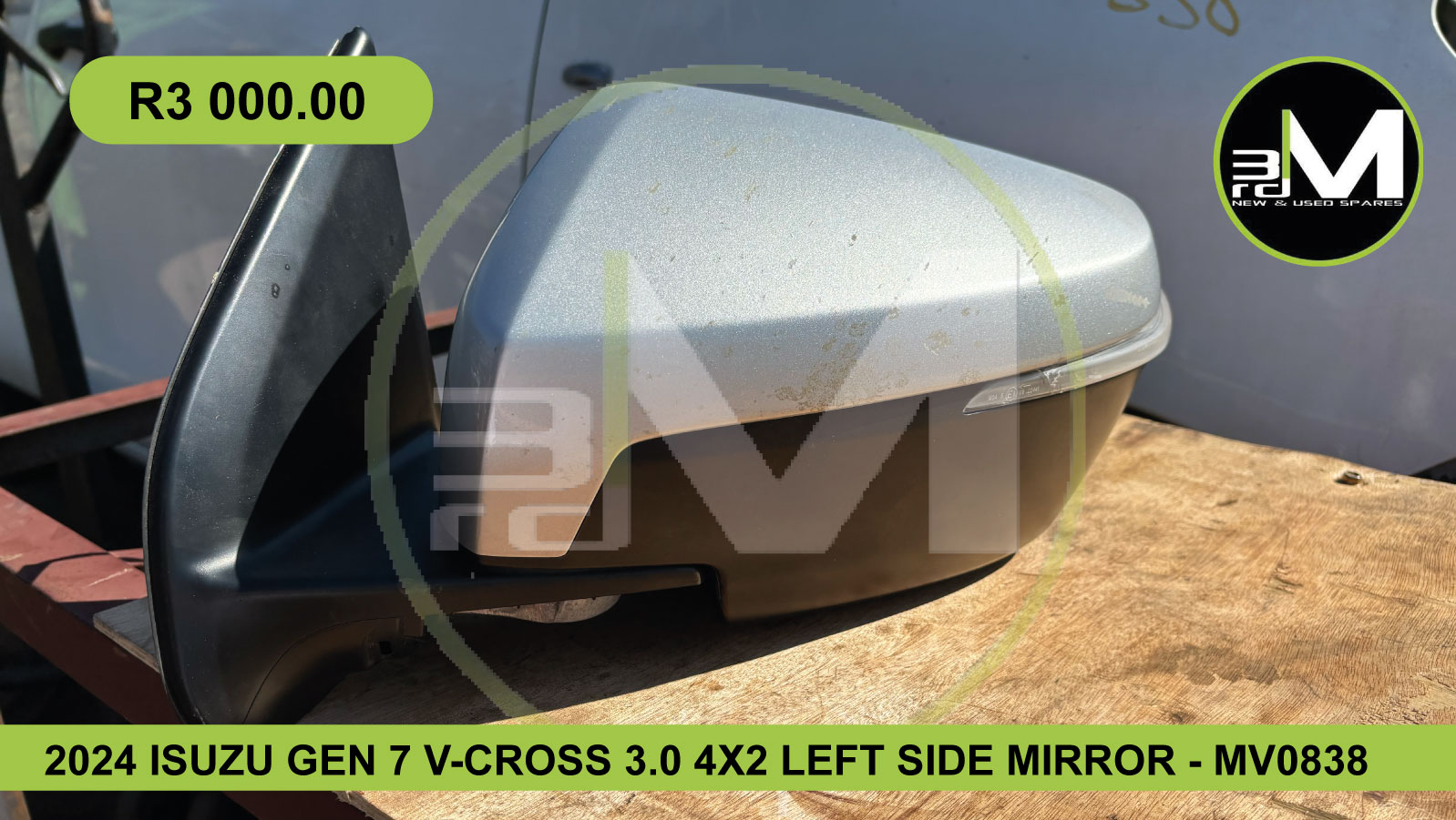 2024 ISUZU GEN 7 V-CROSS 3.0 4X2 LEFT SIDE MIRROR - MV0838 - Private Seller