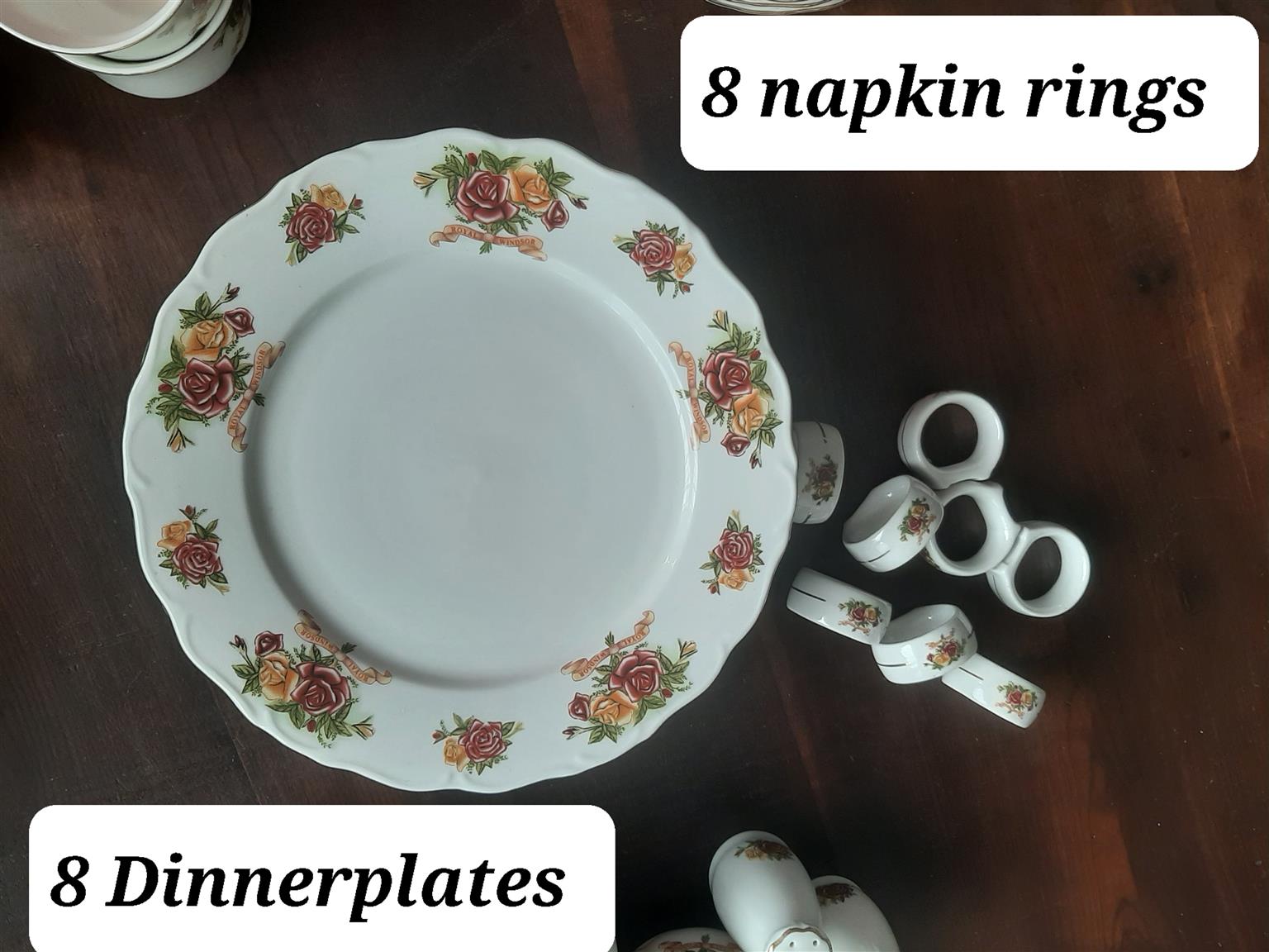 59 PC Royal Windsor Dinner set