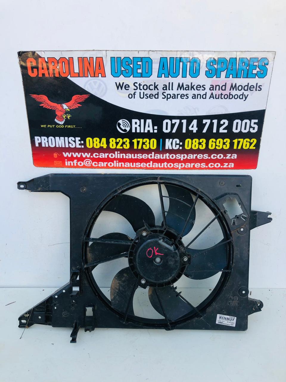 Nissan Np200 and Renault Sandero radiator fan (2004) - Private Seller Nissan Np200 and Renault Sandero radiator fan (2004) - Private Seller