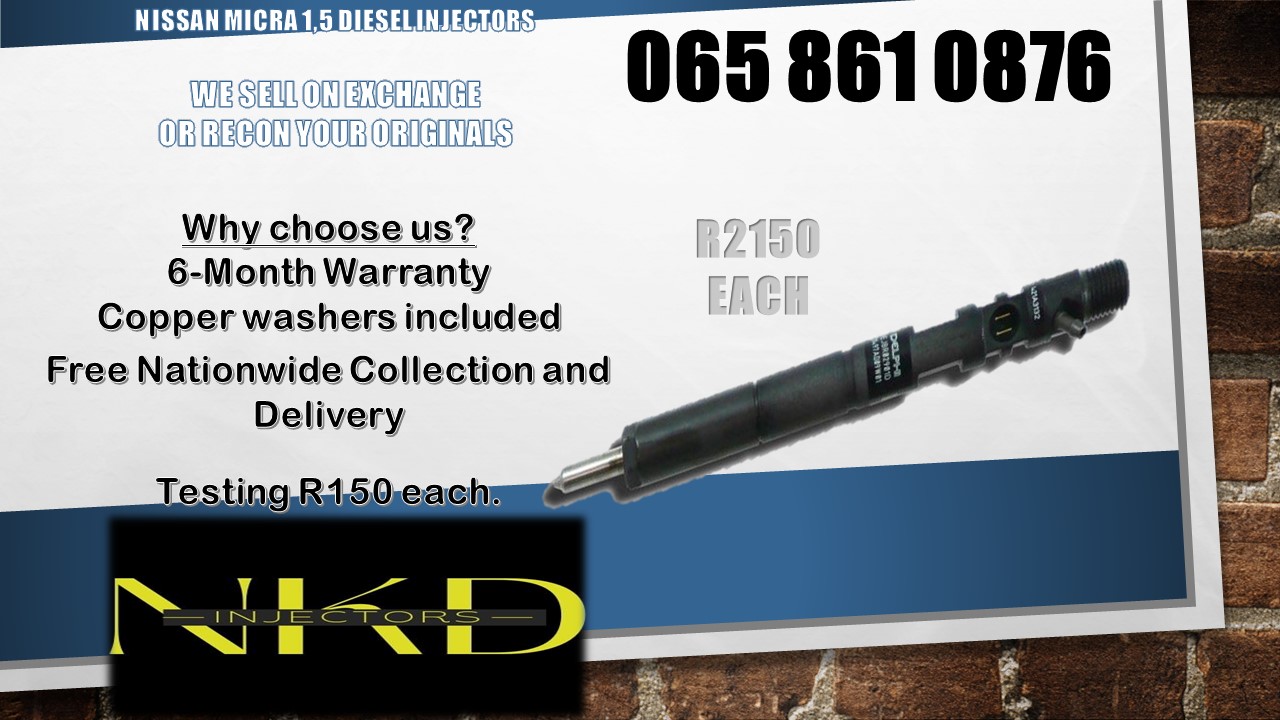 NISSAN MICRA 1.5 TDCI DIESEL INJECTOR FOR SALE -TEST REPORTS ON EACH - Private Seller NISSAN MICRA 1.5 TDCI DIESEL INJECTOR FOR SALE -TEST REPORTS ON EACH - Private Seller