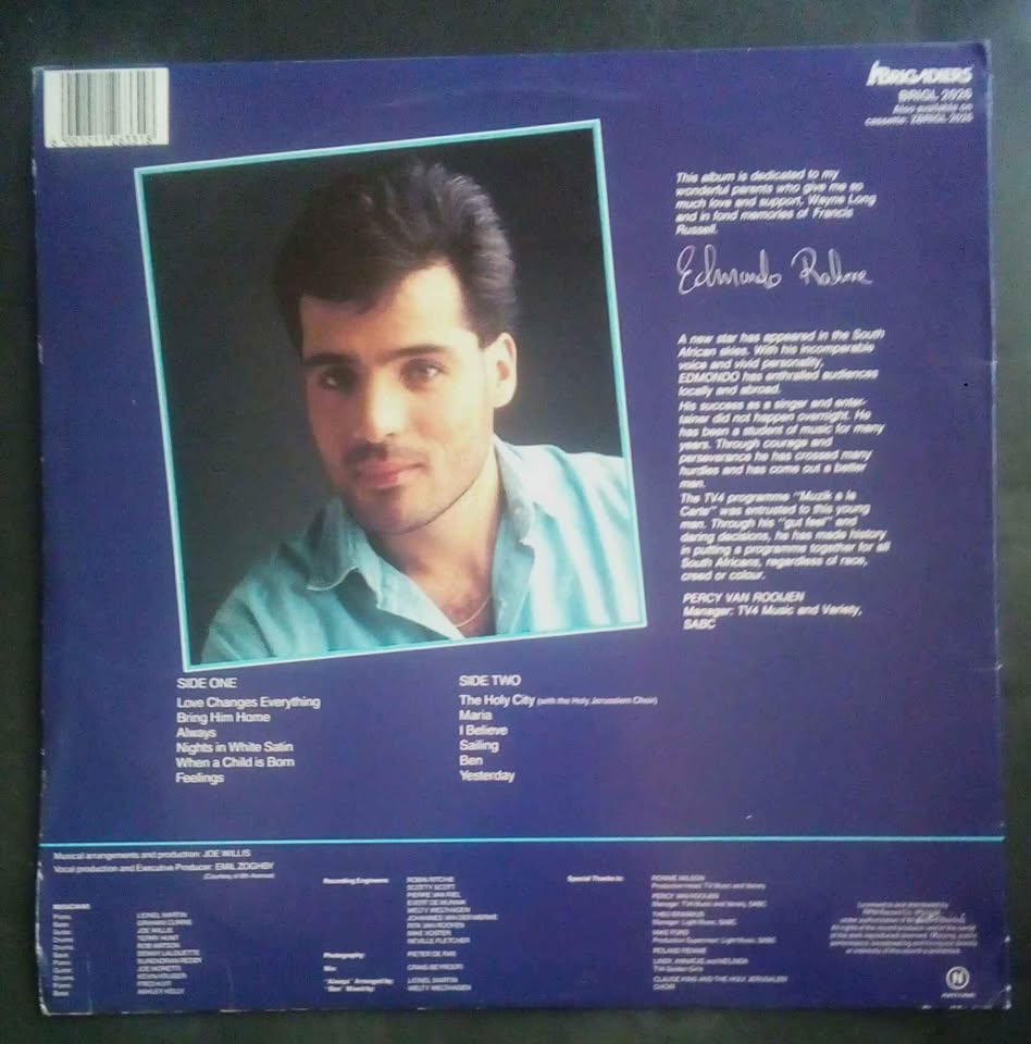 Edmondo Rahme - The Best of Muzik A La Carte LP Record