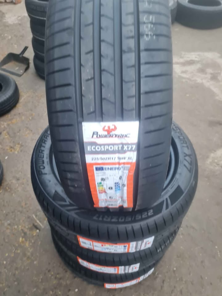 4x225/50/17 powertrac Brand new tyres fitted and balanced