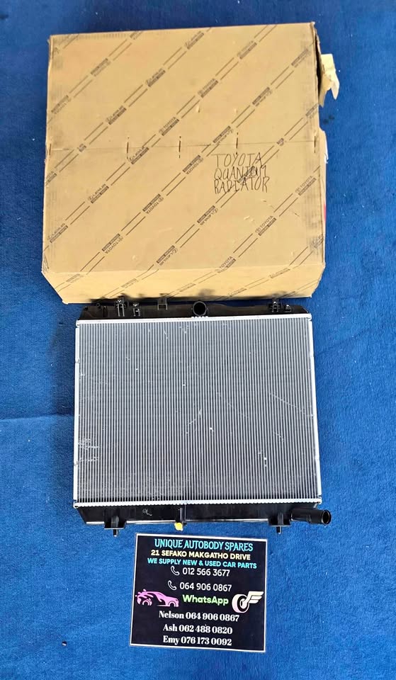Toyota Quantum Radiator - Private Seller Toyota Quantum Radiator - Private Seller