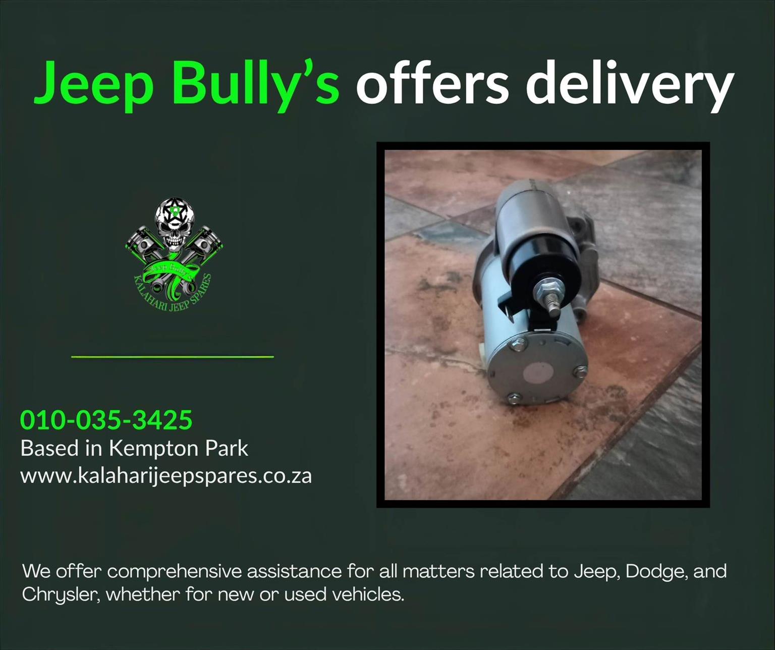 3.6 Dodge Journey Starter Available At Jeep Bully's - Private Seller