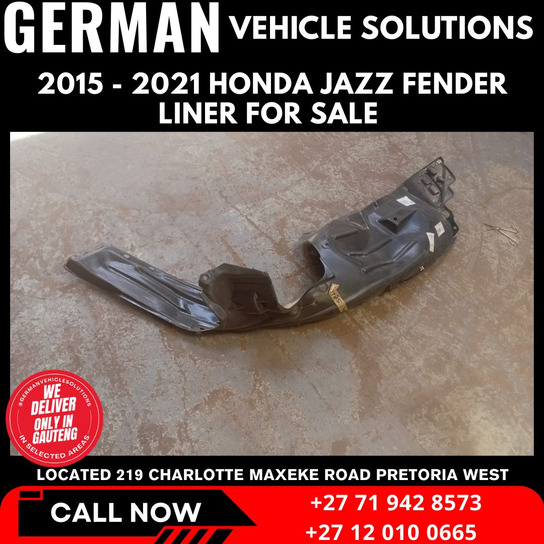 2015–2021 Honda jazz fender liner for sale - Private Seller