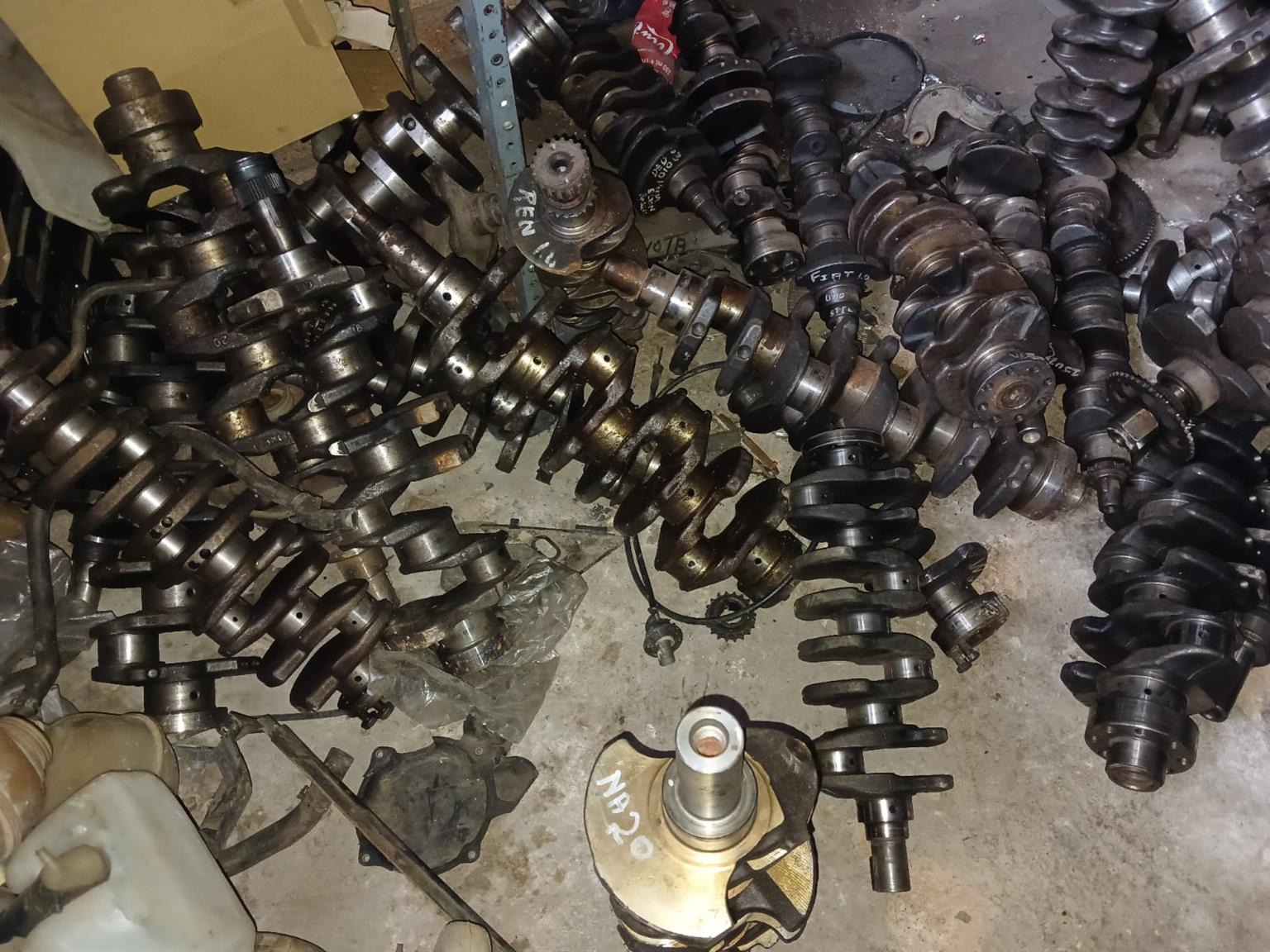 CRANKSHAFTS OLD AND NEW FOR SALE VARIOUS MAKES and MODELS. Call  for price