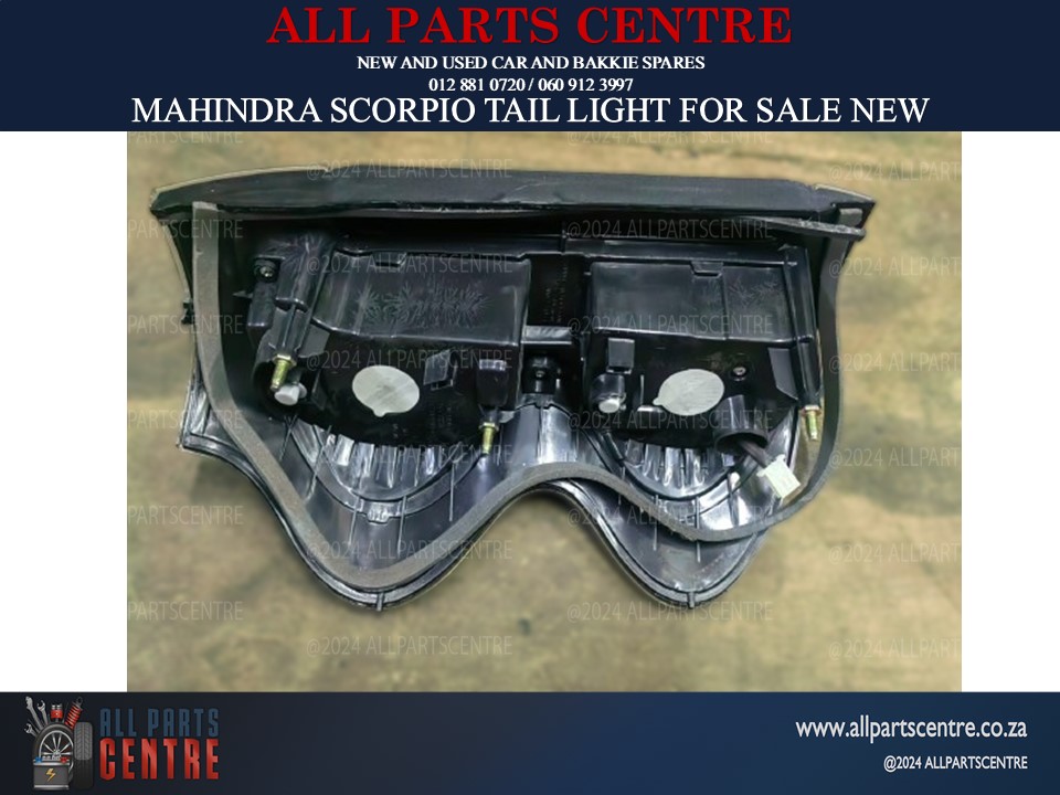 Mahindra Scorpio tail light for sale New - Private Seller Mahindra Scorpio tail light for sale New - Private Seller