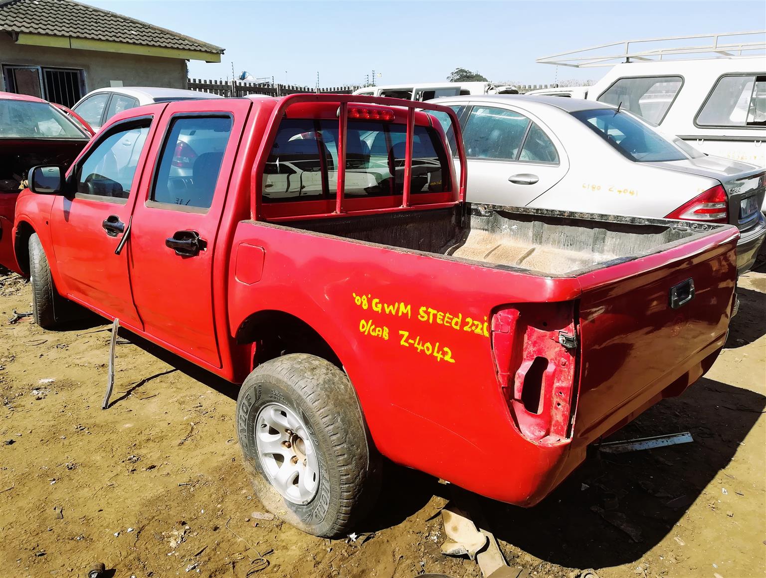 2008 GWM Steed 2.2i D/Cab - Stripping for Spares