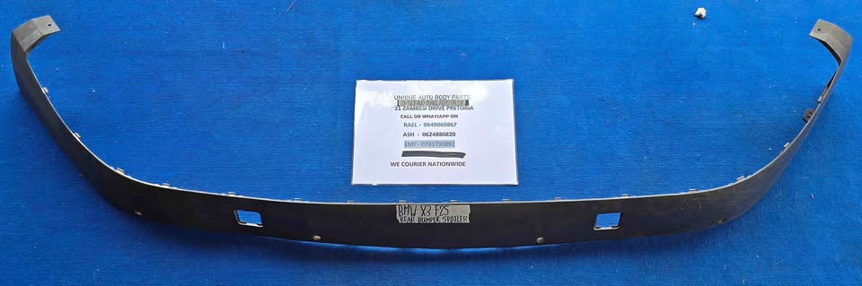 BMW X3 F25 Rear Bumper Spoiler BMW X3 F25 Rear Bumper Spoiler