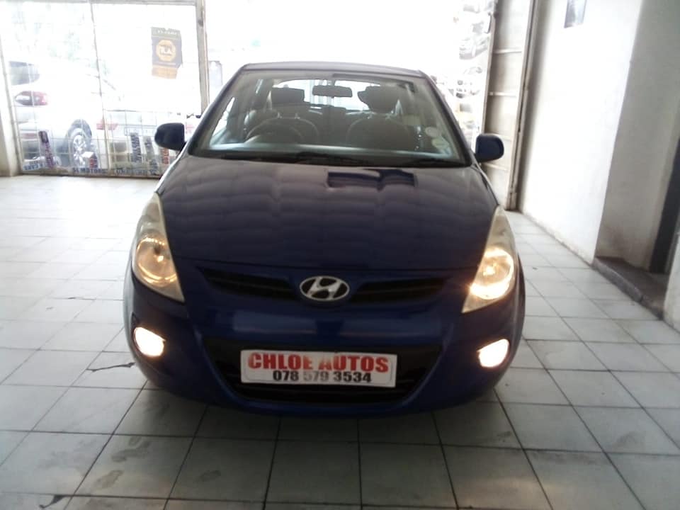 2011 Hyundai i20 1.6 Blue, Manual, Petrol, Sparekey, service book