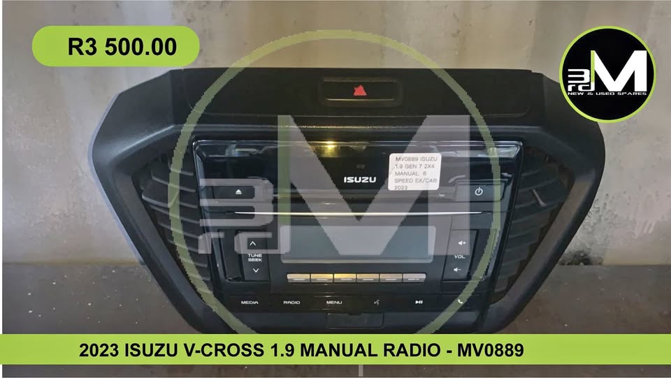 2023 ISUZU V-CROSS 1.9 (RZ4E) 1.9 RADIO - MV0889 - Private Seller 2023 ISUZU V-CROSS 1.9 (RZ4E) 1.9 RADIO - MV0889 - Private Seller