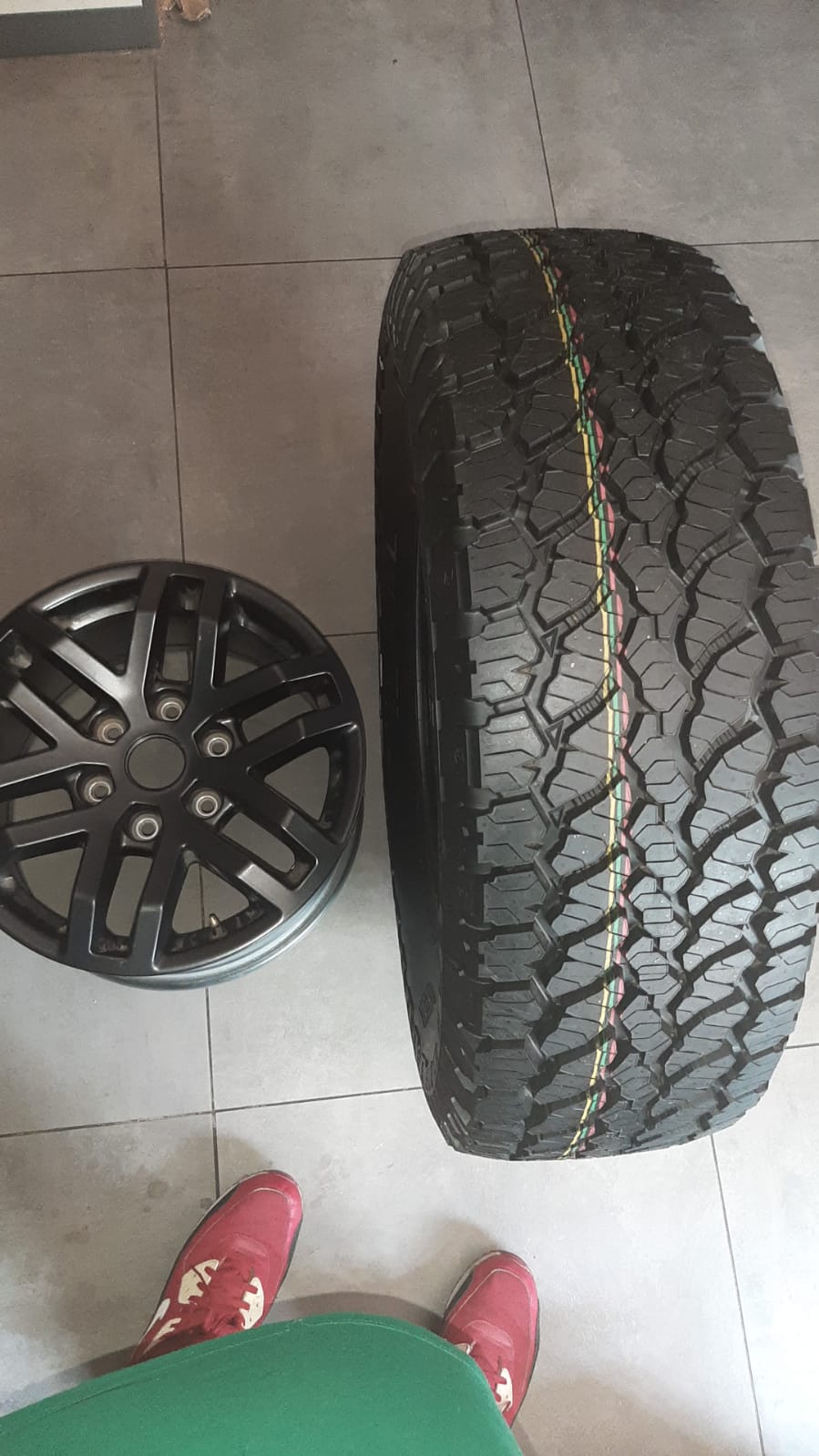 17" Ford Raptor original mag with brand new 285/70/17 General Grabber AT3 to use - Private Seller 17" Ford Raptor original mag with brand new 285/70/17 General Grabber AT3 to use - Private Seller