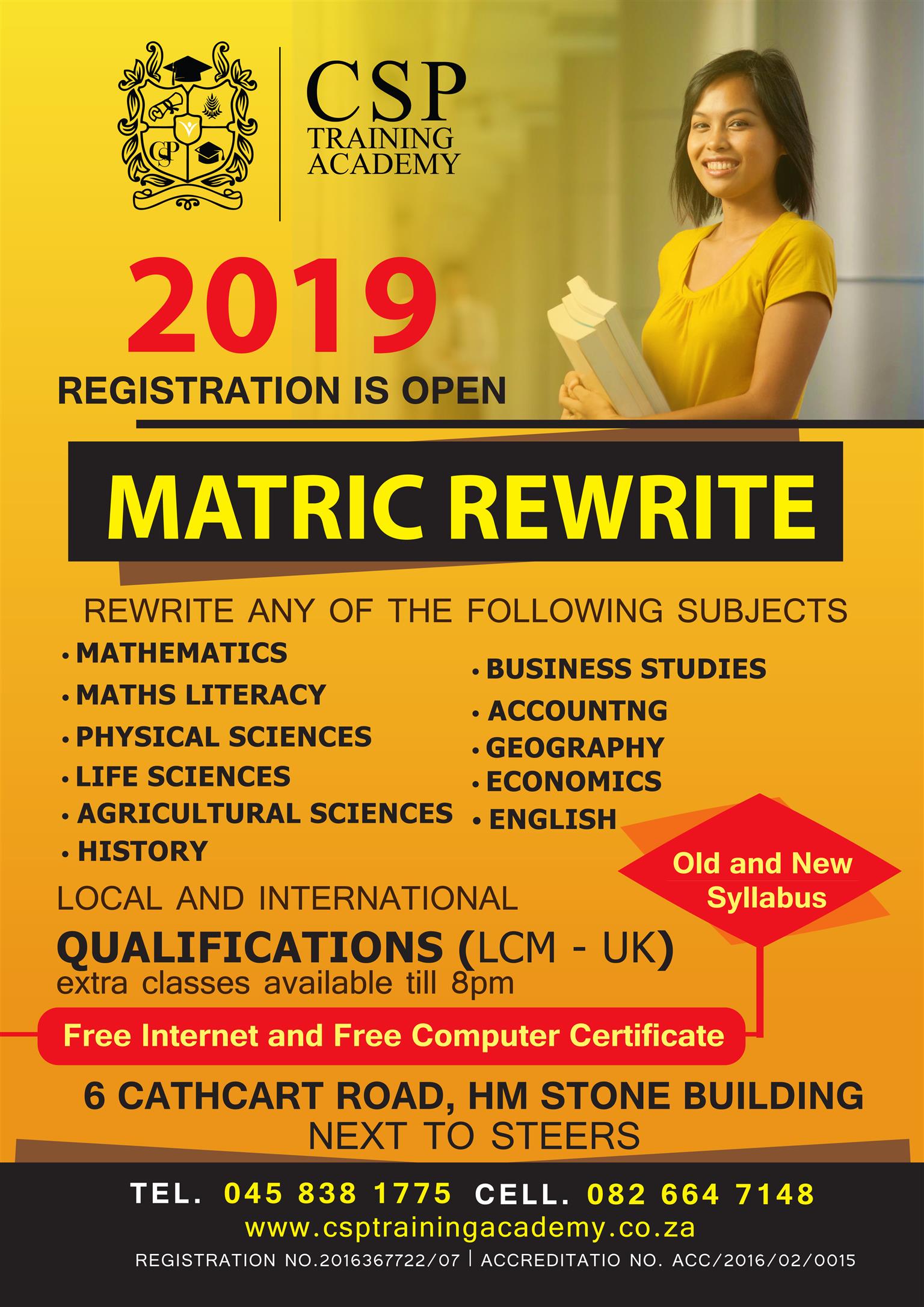 rewrite matric Computer Expert  Free Gauteng Course Event In