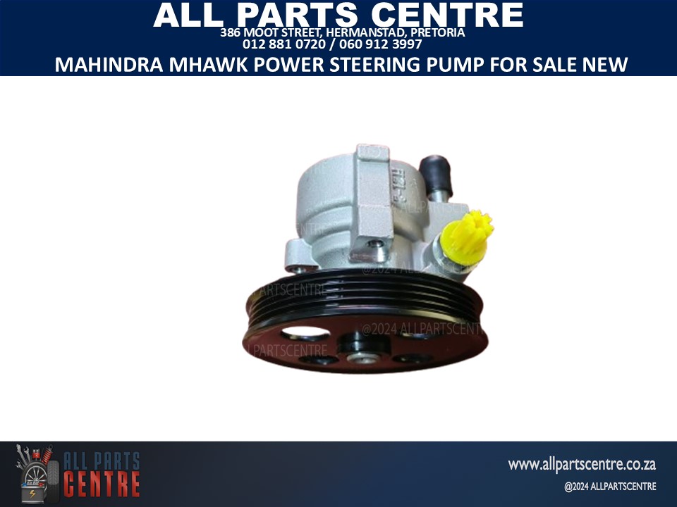 Brand New Mahindra Mhawk Power Steering Pump for Sale