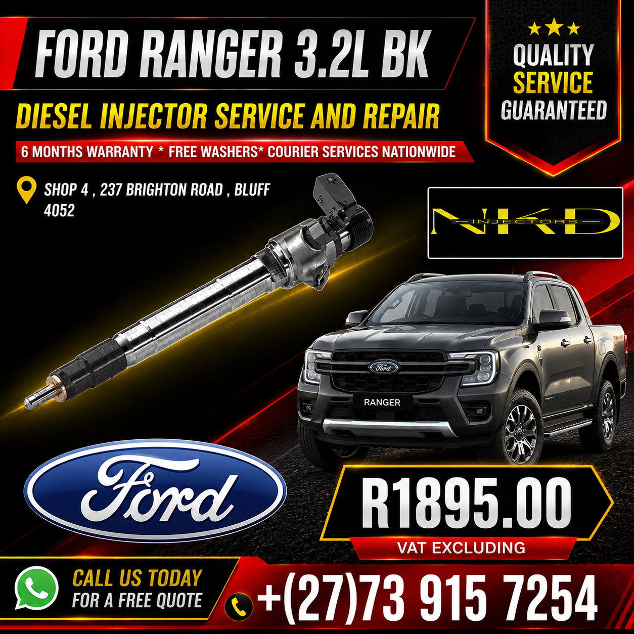 Recon_Injectors_For_Ford_Ranger_3.2L - Private Seller Recon_Injectors_For_Ford_Ranger_3.2L - Private Seller