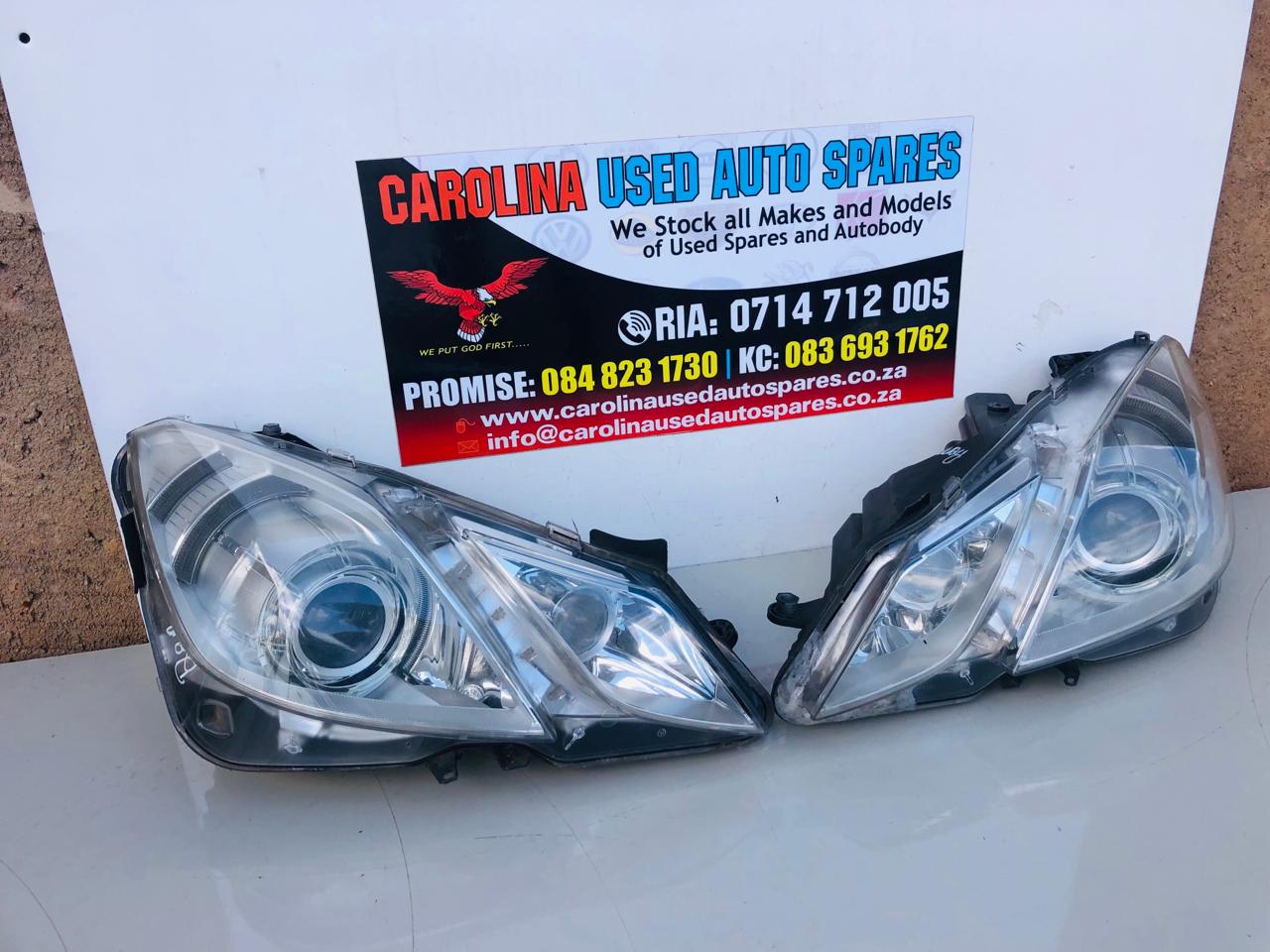 Mercedes Benz W207 E-class coupe left and right side Bi-xenon headlights - Private Seller Mercedes Benz W207 E-class coupe left and right side Bi-xenon headlights - Private Seller