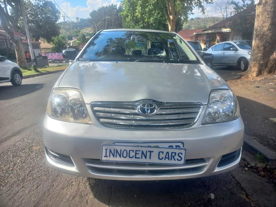 2003 TOYOTA COROLLA 1.4 PETROL, MANUAL, SILVER COLOR, MILEAGE 92000KMS