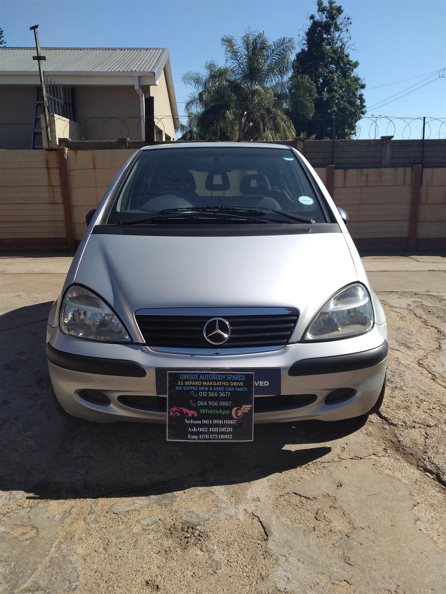 Mercedes A160 W168 2004 Stripping for Spares & Parts - Private Seller Mercedes A160 W168 2004 Stripping for Spares & Parts - Private Seller