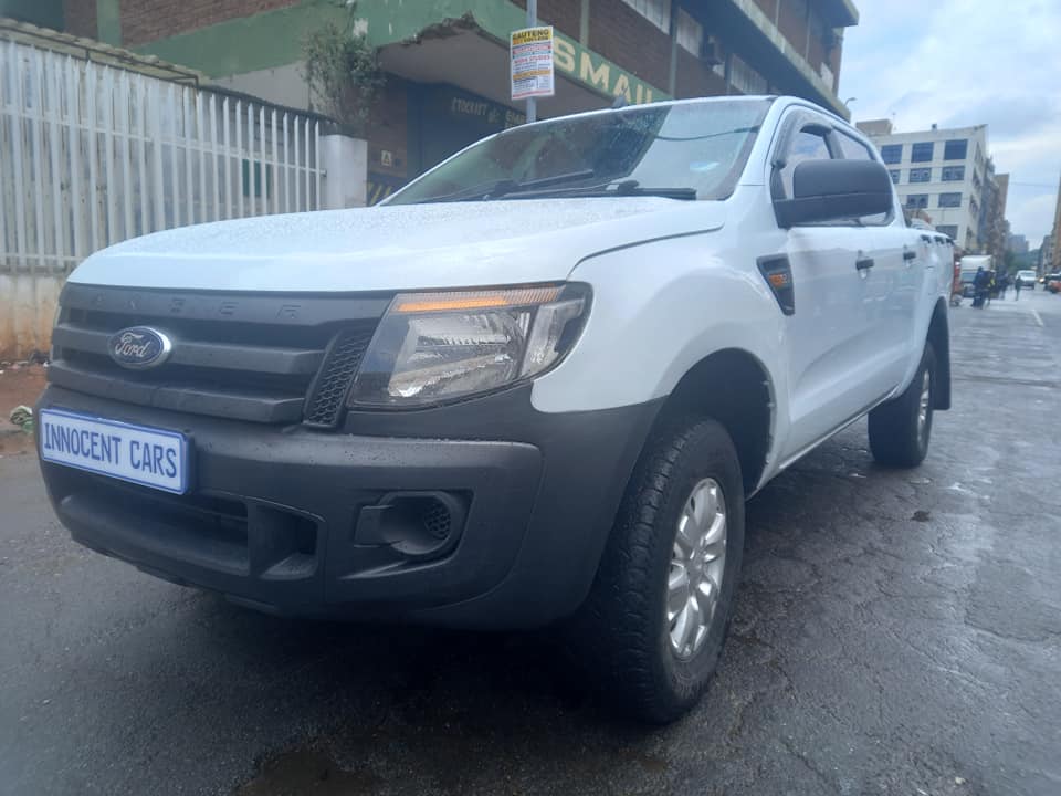2012 FORD RANGER 2.2 DIESEL, MANUAL 6SPEED, DOUBLE CAB BAKKIE, WHITE COLOUR