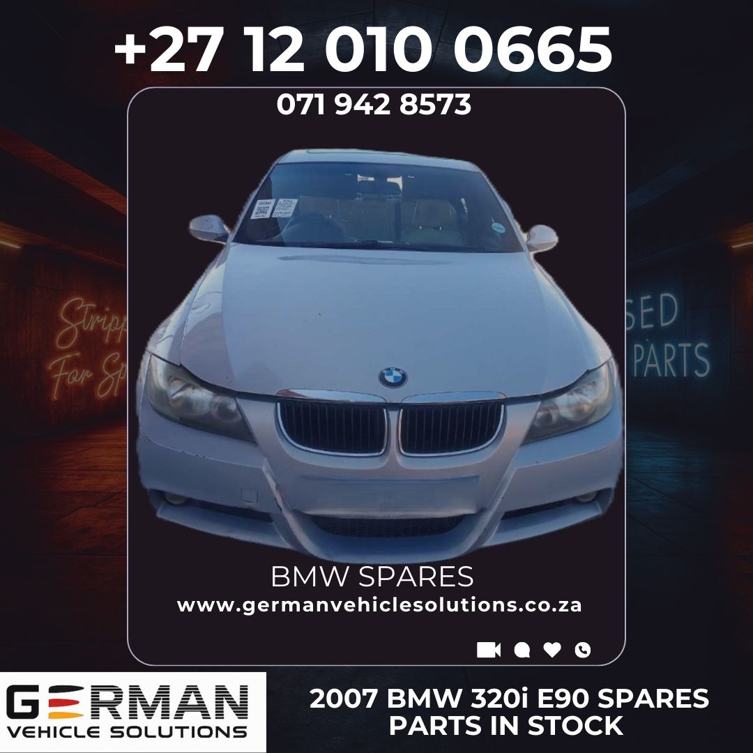 2007 BMW 320i E90 – Breaking for Spares (All Parts Available) - Private Seller 2007 BMW 320i E90 – Breaking for Spares (All Parts Available) - Private Seller