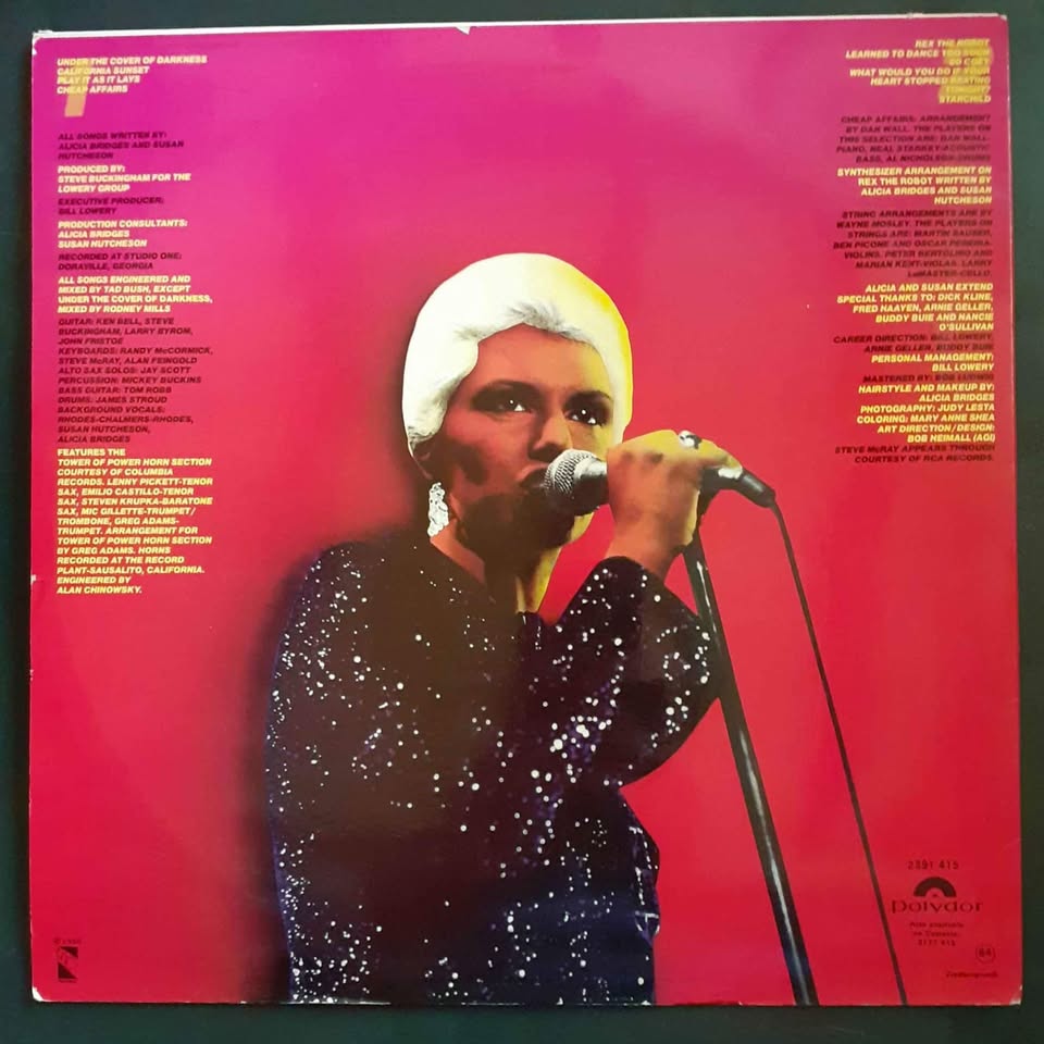 Alicia Bridges - Play It As It Lays LP Record