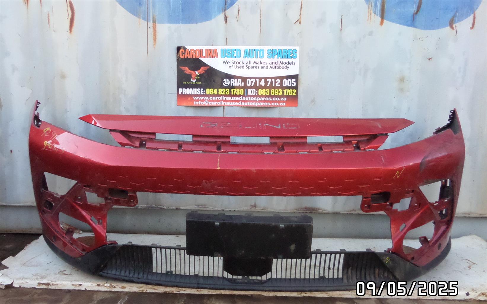 Baic Beijing X55 front bumper with lower spoiler - Private Seller