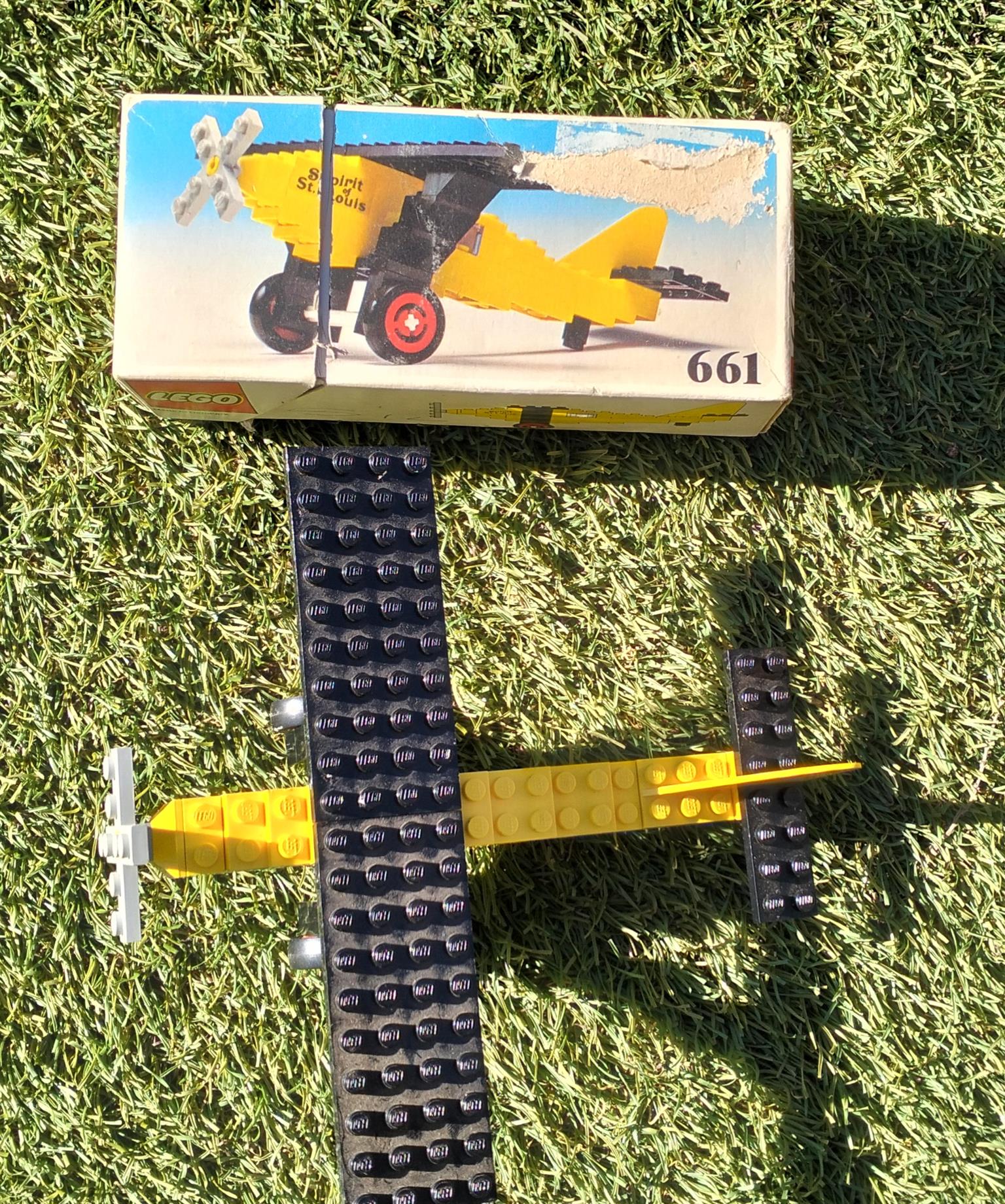 661 - 'Spirit of Louis' Plane 1976 VINTAGE LEGO