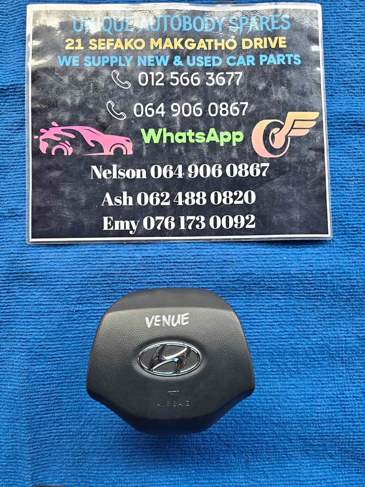 Hyundai Venue Steering Wheel Airbag