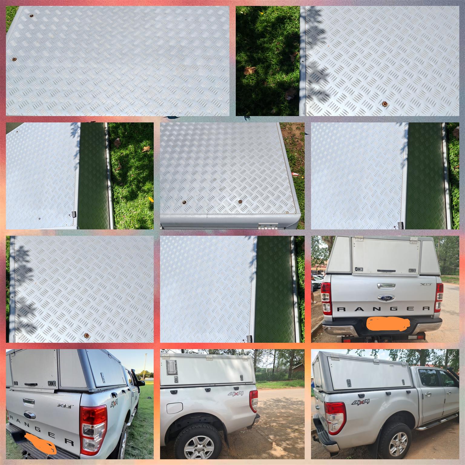 Alu Cab Stainless Steel and Aluminium Canopy Ford Ranger Double Cab Canopy - Private Seller Alu Cab Stainless Steel and Aluminium Canopy Ford Ranger Double Cab Canopy - Private Seller