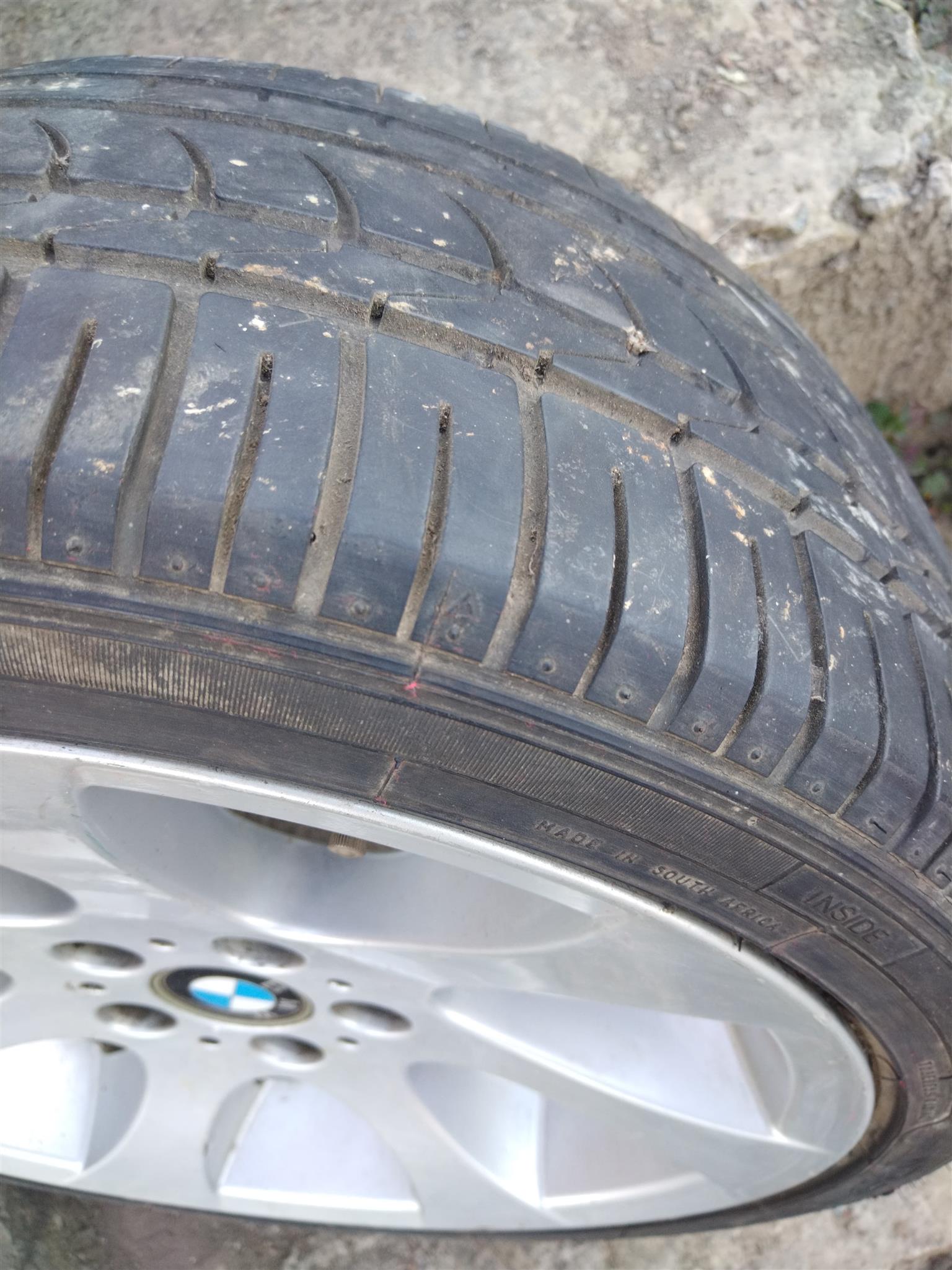 Bmw Ellipsoid 18" rims and tyres