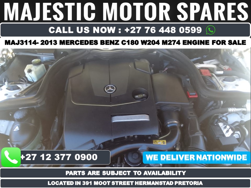 Mercedes Benz C180 W204 second hand engine for sale - Private Seller Mercedes Benz C180 W204 second hand engine for sale - Private Seller