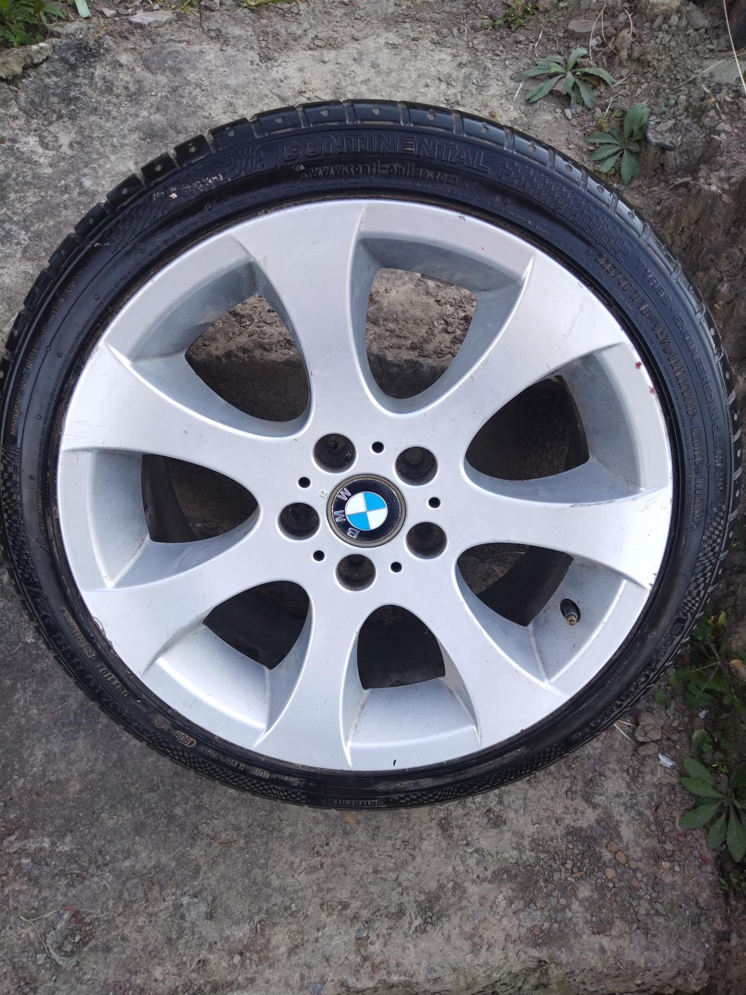 Bmw Ellipsoid 18" rims and tyres