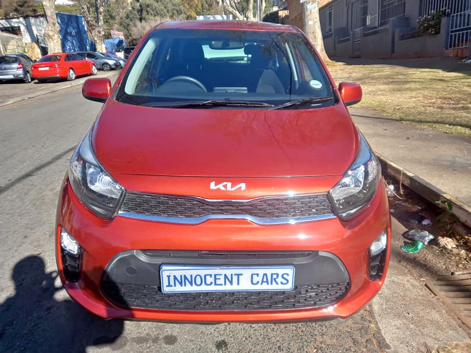 2022 KIA PICANTO 1.0 PETROL, AUTOMATIC, MAROON COLOR, MILEAGE 36000KMS