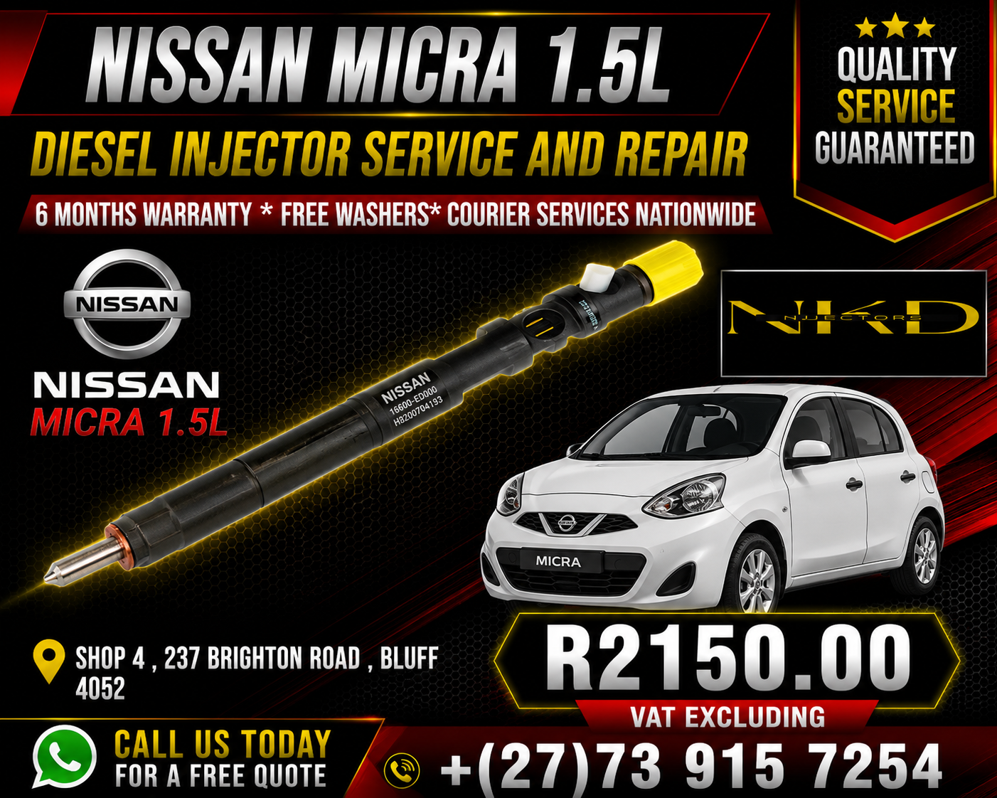 Recon_Injectors_For_Nissan_Micra_1.5L - Private Seller Recon_Injectors_For_Nissan_Micra_1.5L - Private Seller