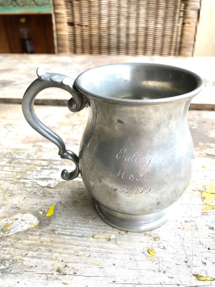 Silver plated tankard by James Furniss of Sheffield 929 hallmark – Best English Pewter (See Pics) Silver plated tankard by James Furniss of Sheffield 929 hallmark – Best English Pewter (See Pics)