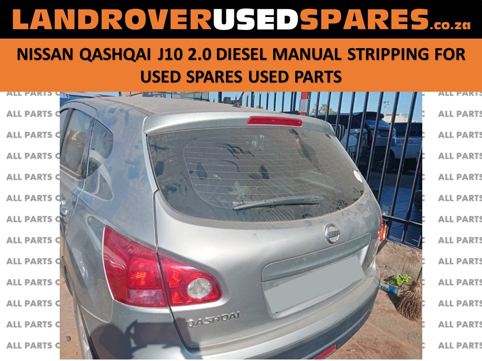 Nissan Qashqai j10 manual 2.0 diesel stripping for spares