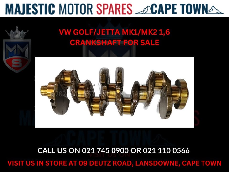 VW Golf/Jetta MK1/MK2 1.6 Crankshaft for sale - Private Seller VW Golf/Jetta MK1/MK2 1.6 Crankshaft for sale - Private Seller