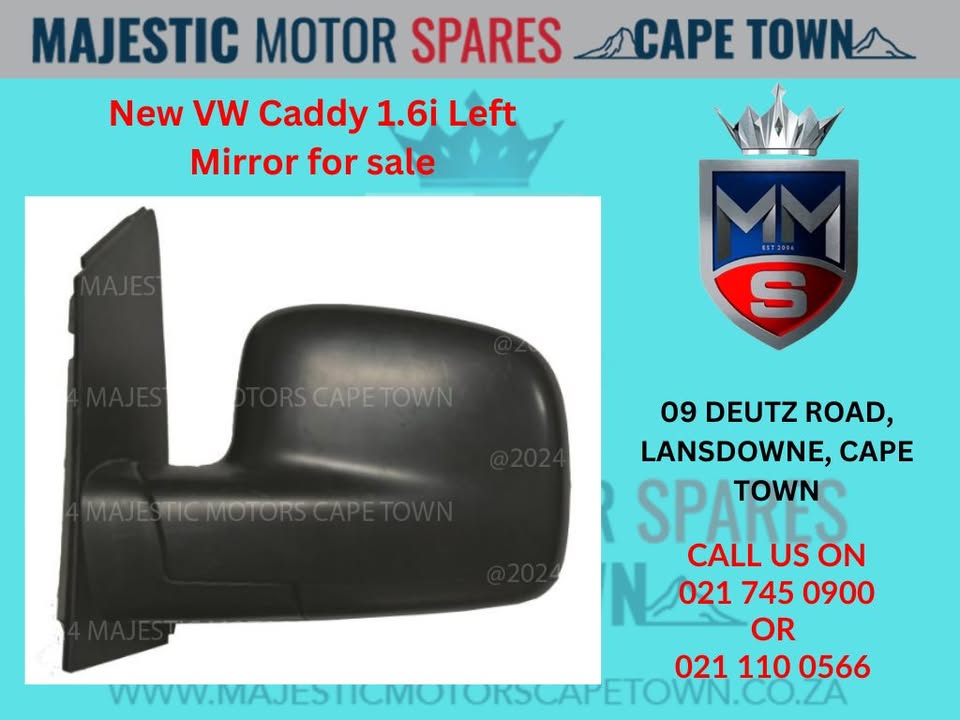 VW Caddy 1.6i Left Mirror - Private Seller VW Caddy 1.6i Left Mirror - Private Seller