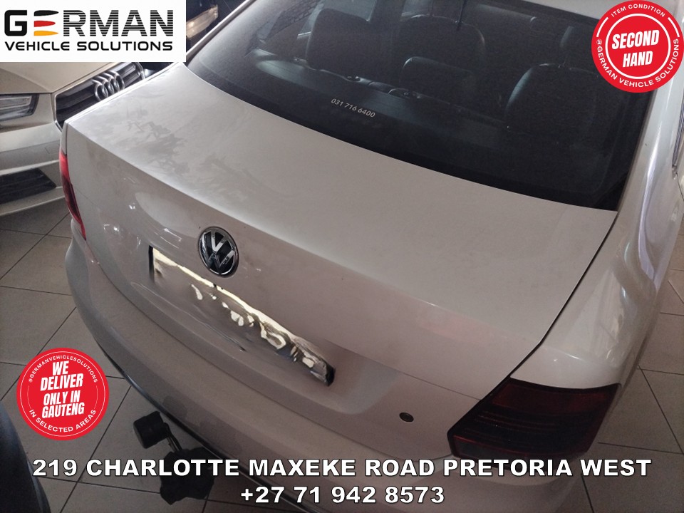 2021 VW polo 6 sedan 1.6 boot lid for sale - Private Seller